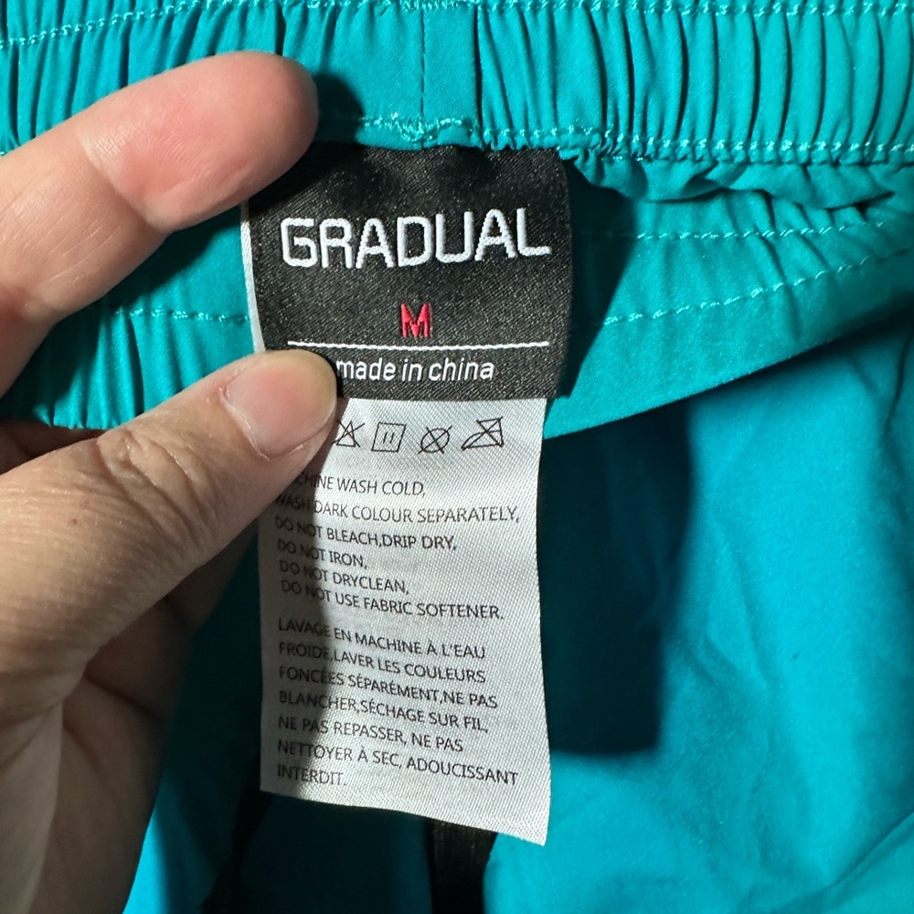 Turquoise Drawstring Bathing Suit - Picture 2 of 4